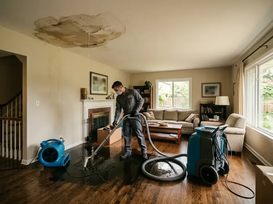 attic-pipe-burst-ceiling-drip-008 — frequently asked questions, Water Damage Restoration & Carpet Care in Delmar, DE